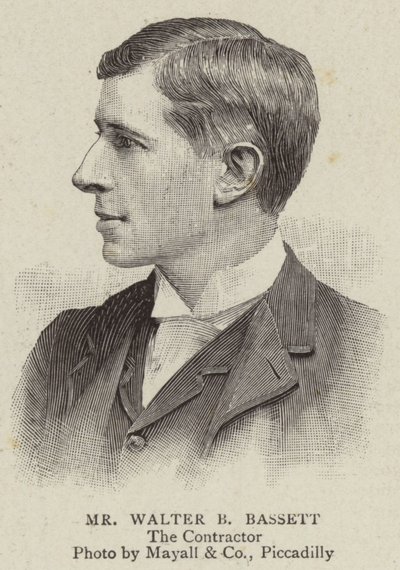 Mr Walter B Bassett (engraving) 作者 英语学校