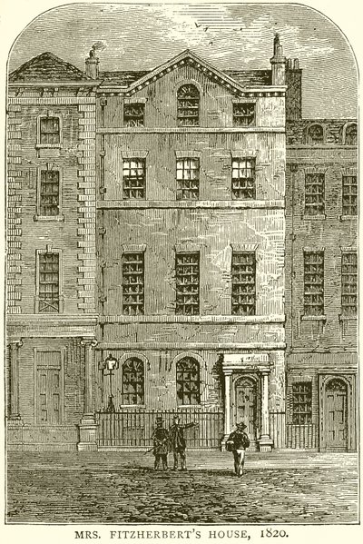 Fitzherberts House夫人，1820年 作者 英语学校