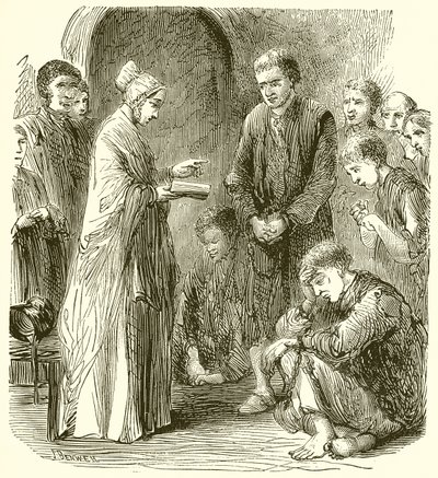 弗莱夫人访问囚犯 作者 英语学校