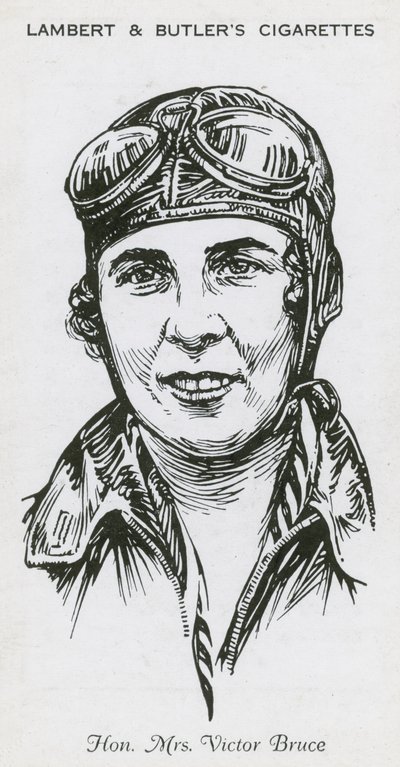 Victor Bruce女士，英国飞行员，赛车手和快艇赛车手 作者 英语学校