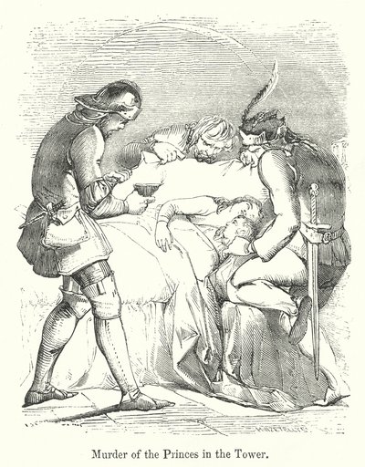 塔中王子谋杀案（雕刻） 作者 英语学校