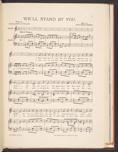 John E. Cullen 和 Chas.帕内尔，第 1 页，约 1916 年（印刷品） 作者 英语学校
