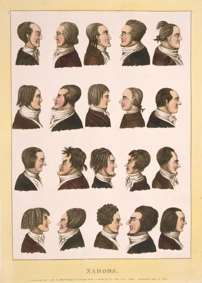 Nabobs, pub.1811（彩色雕刻） 作者 英语学校