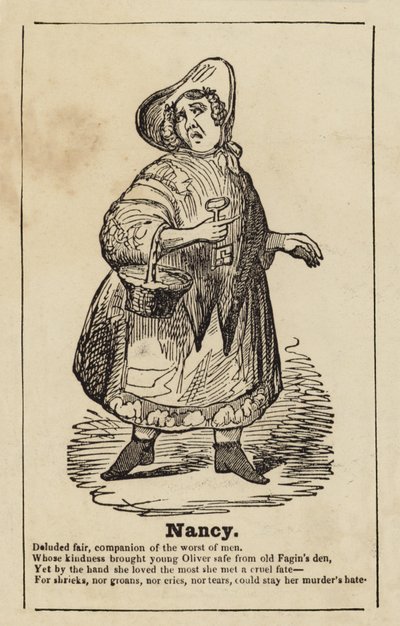 Nancy来自Oliver Twist 作者 英语学校