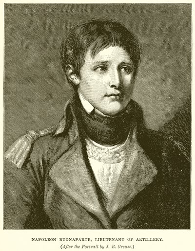 拿破仑Buonaparte，炮兵中尉 作者 英语学校