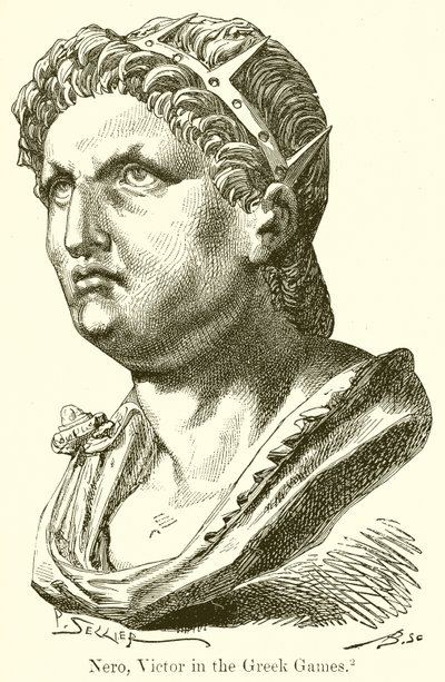 Nero，Victor在希腊运动会上 作者 英语学校