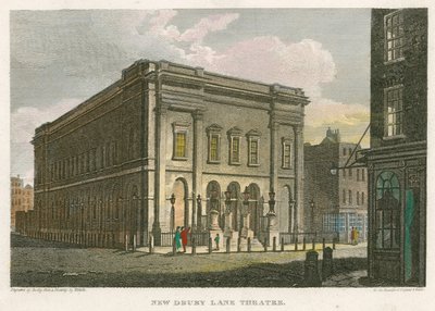 新的Drury Lane剧院，伦敦 作者 英语学校
