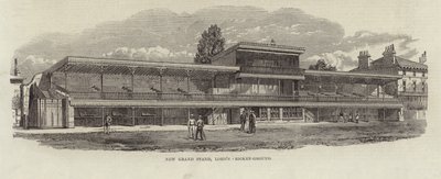 新的Grand Stand，Lords Cricket Ground 作者 英语学校
