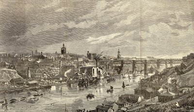 1887年在泰恩河畔纽卡斯尔 作者 英语学校