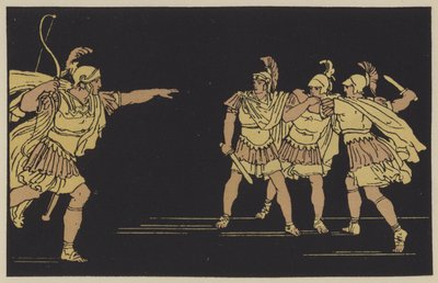 Nisus 和 Euryalus（彩色图像） 作者 英语学校