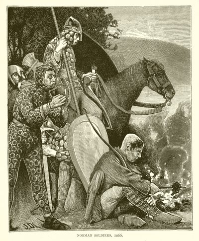 诺曼士兵，1066年 作者 英语学校