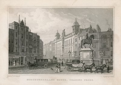 Northumberland House，查林十字街。 Bishs Lottery Office，No 9 Charing Cross，毗邻Golden Cross Hotel酒店 作者 英语学校