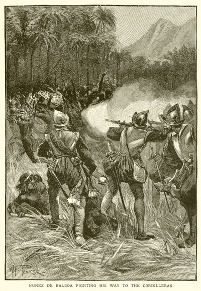Nunez de Balboa战胜科迪勒拉斯 作者 英语学校