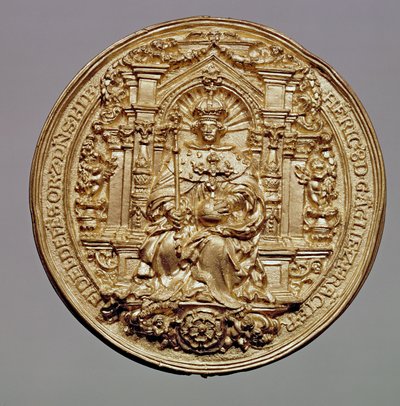 亨利八世（1491-1547）（金）印章的正面（反面见181809） 作者 英语学校