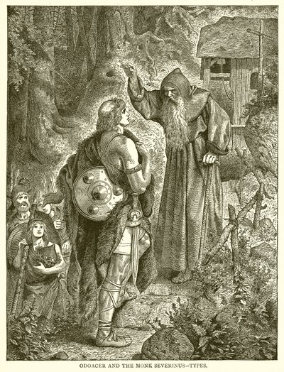 Odoacer和Monk Severinus  - 类型 作者 英语学校