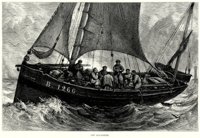 布洛涅港外（雕刻） 作者 英语学校