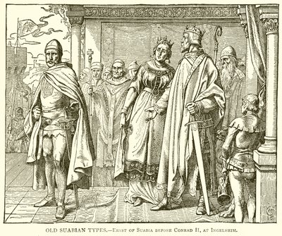 古老的Suabian类型.--在Conrad II之前的Suabia的Ernst，在Ingelheim 作者 英语学校