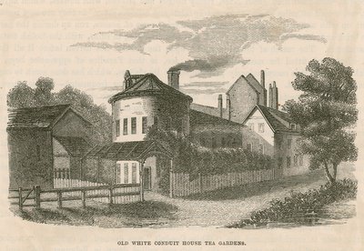 老白色管道房子茶园，Pentonville，伦敦 作者 英语学校