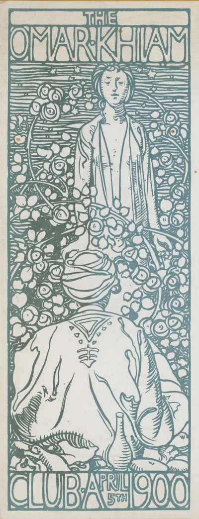 Omar Khayyam俱乐部晚宴，1900年4月5日 作者 英语学校