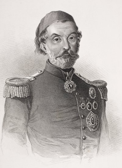 来自“历史肖像画廊”的Omar Pasha Latas于1880年出版 作者 英语学校