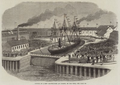 在泰恩河畔的贾罗开设新的 Graving-Dock（雕刻） 作者 英语学校