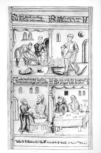 约克面包师条例，1595-96 作者 英语学校