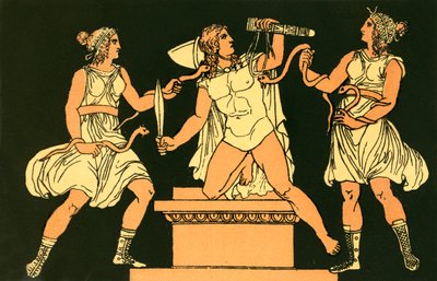 Orestes和复仇女神 作者 英语学校