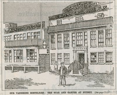 我们消失的旅馆：Putney的Star and Garter 作者 英语学校