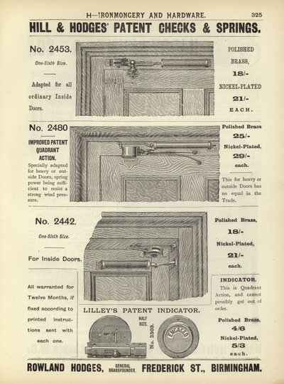 1892年建筑师，测量师和工程师纲要的页面 作者 English School