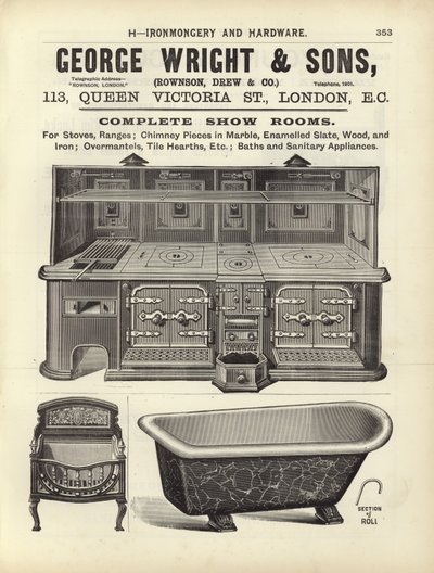 1892年建筑师，测量师和工程师纲要的页面 作者 英语学校