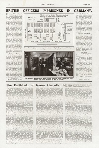 1915年5月15日The Sphere的页面 作者 英语学校
