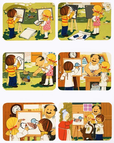 画一只鸭子 作者 英语学校