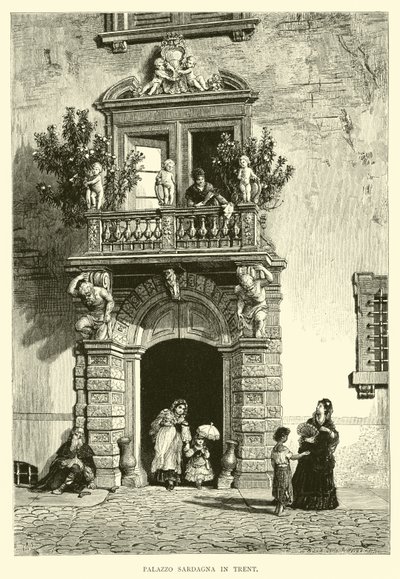 Palazzo Sardagna在特伦特 作者 英语学校