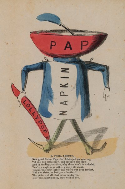 Pap、餐巾纸和棒棒糖（彩色雕刻） 作者 英语学校