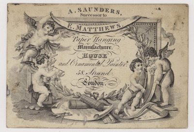 Paper Stainers，A Saunders，交易卡 作者 英语学校