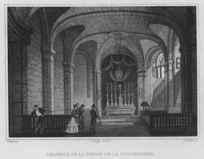 Paris, Chapelle De La Prison De La Conciergerie (engraving) 作者 英语学校