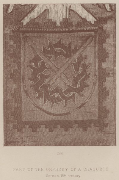 德文字母 "Orphrey "的一部分 作者 英语学校