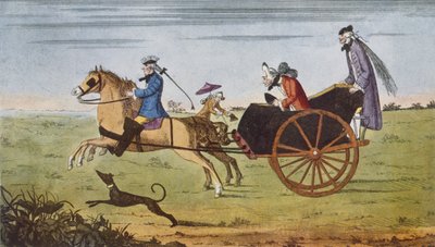 马车上的乘客，"公路及其车辆......"，作者希莱尔-贝洛克 作者 英语学校