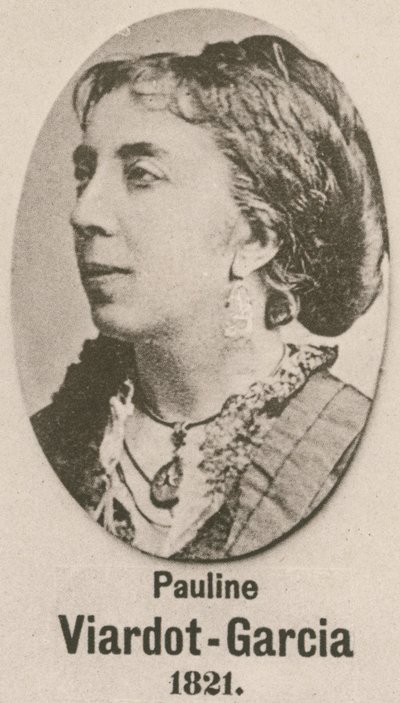 Pauline Viardot-Garcia（雕刻） 作者 英语学校