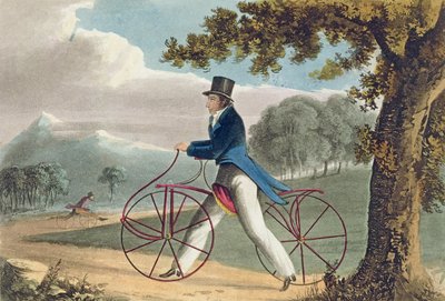 步行木马，来自Ackermanns艺术资料库，1819年 作者 英语学校