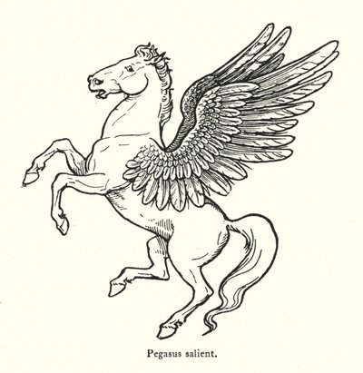 Pegasus salient (engraving) 作者 英语学校