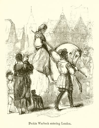 Perkin Warbeck进入伦敦 作者 英语学校