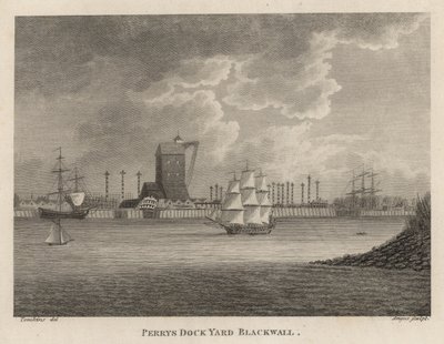 Perrys Dock Yard，布莱克威尔 作者 英语学校