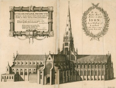 St Pauls大教堂，伦敦透视图 作者 英语学校