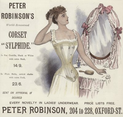 Peter Robinsons世界着名的紧身胸衣Sylphide 作者 英语学校