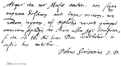 Peter Scriverius 作者 英语学校