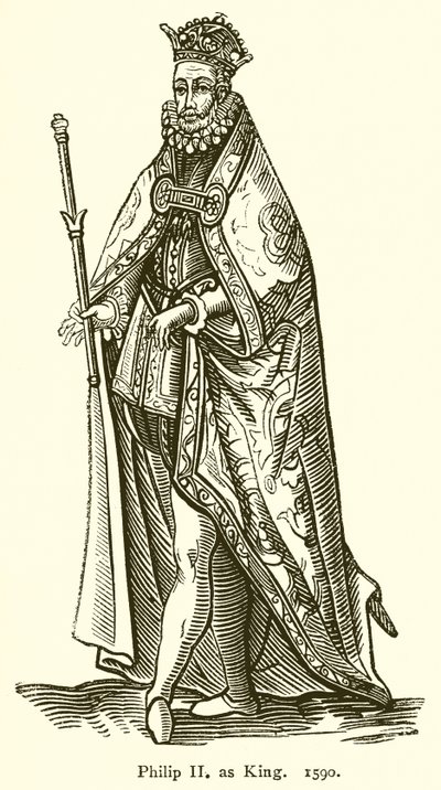 菲利普二世为国王。 1590 作者 英语学校