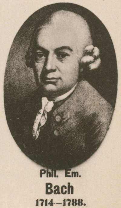 Philipp Emanuel Bach（雕刻） 作者 英语学校