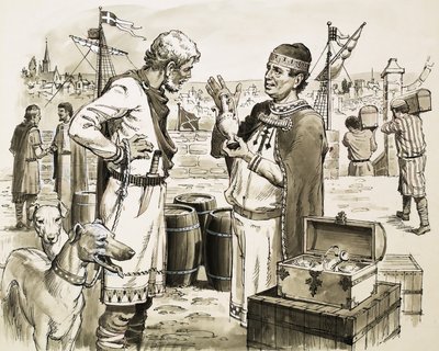 Phoenecian交易员 作者 英语学校