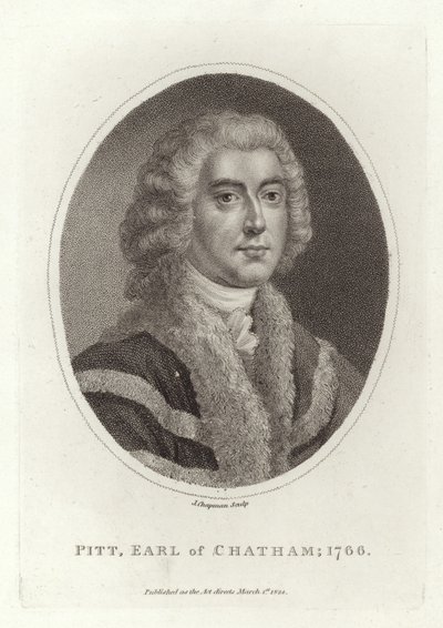 皮特，查塔姆伯爵，1766年 作者 英语学校